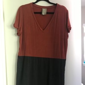 Anthrologie Color Block Dress